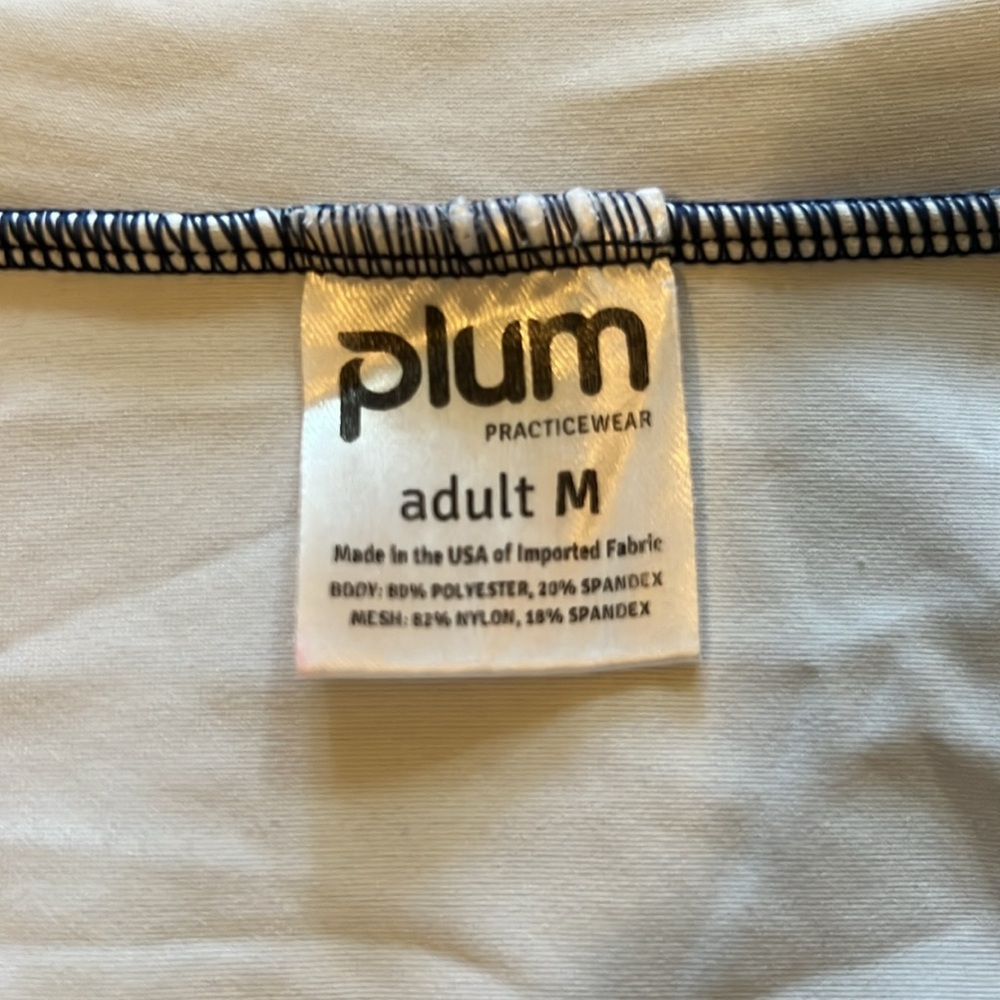 Plum Practicewear Mesh Leotard View 3
